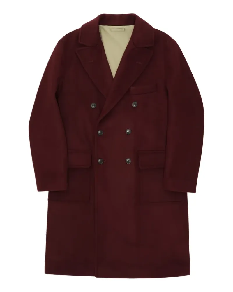 Fortela Serwilliam double-breasted wool coat - Rot Rot