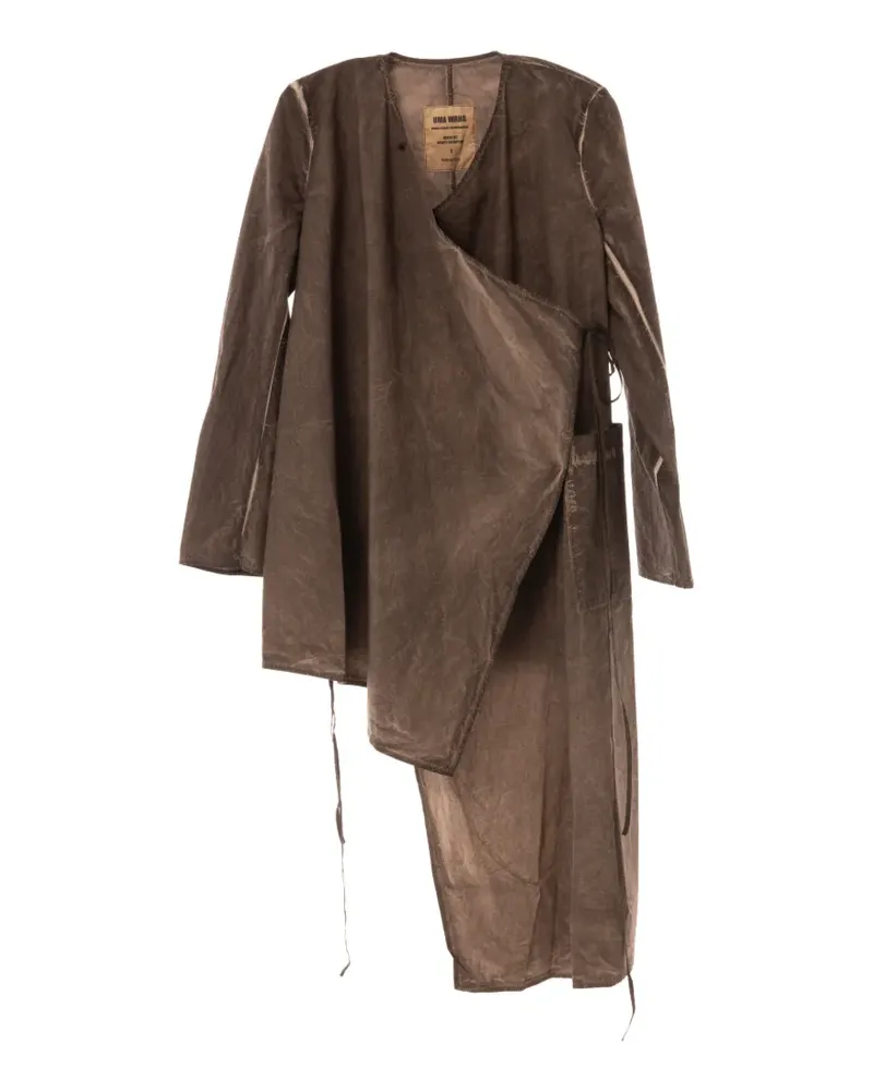 Uma Wang asymmetric shirt - Braun Braun