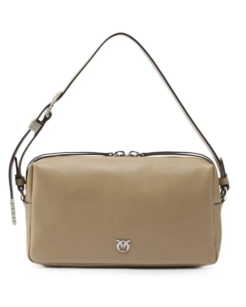 Pinko Love Birds Schultertasche - Nude Nude