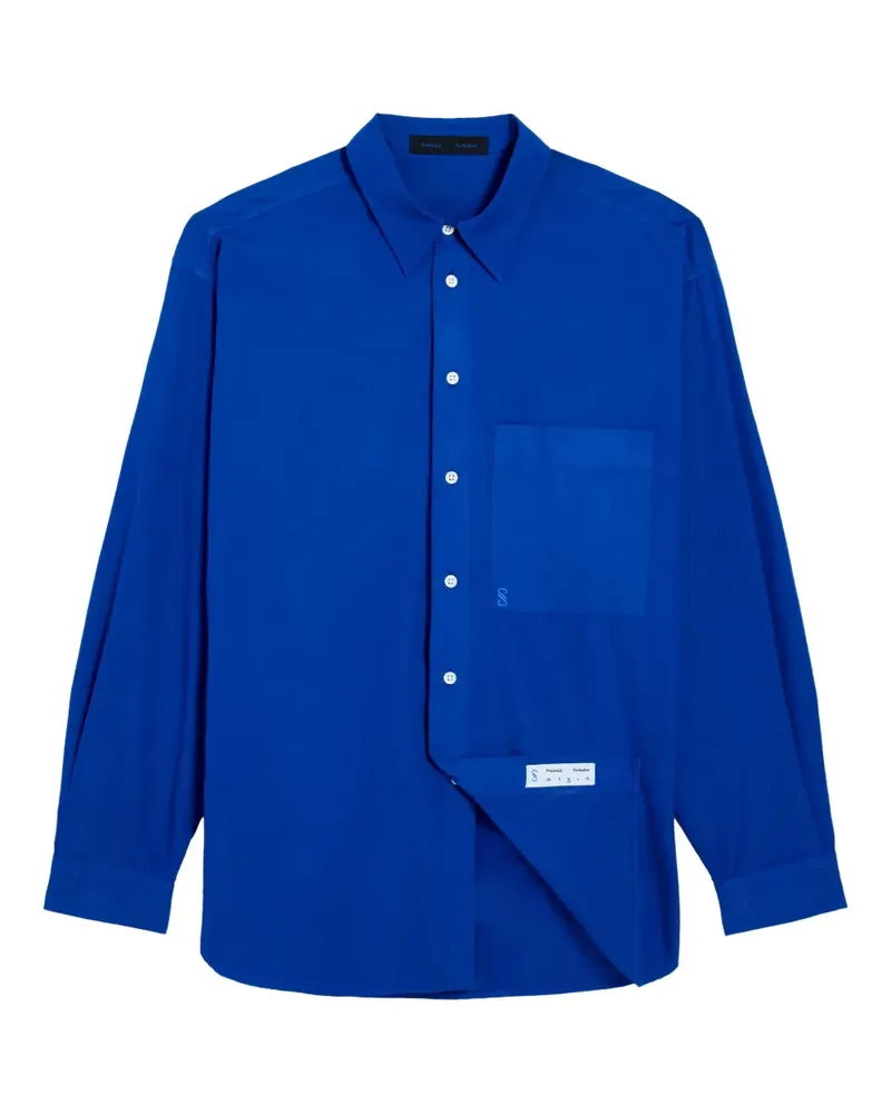 Proenza Schouler Simon pocket shirt - Blau Blau