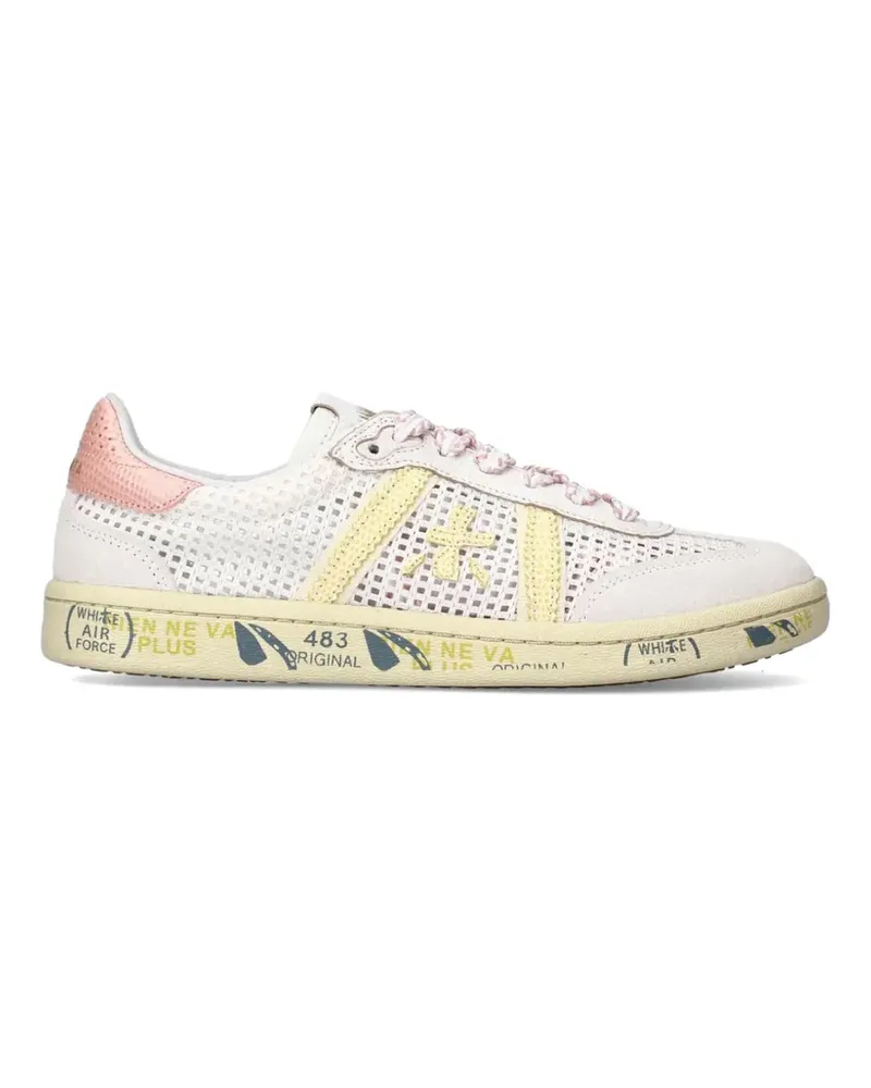 Premiata Bonnie Sneakers mit perforiertem Detail - Nude Nude