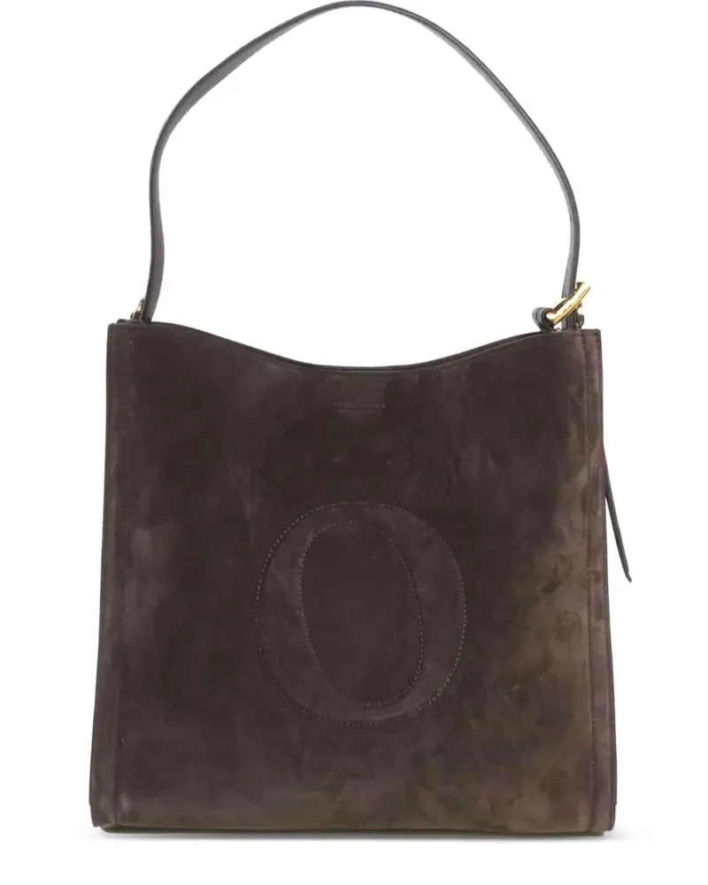 Orciani Tote Bag aus Wildleder - Braun Braun