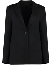 Calvin Klein Krepp-Blazer Schwarz