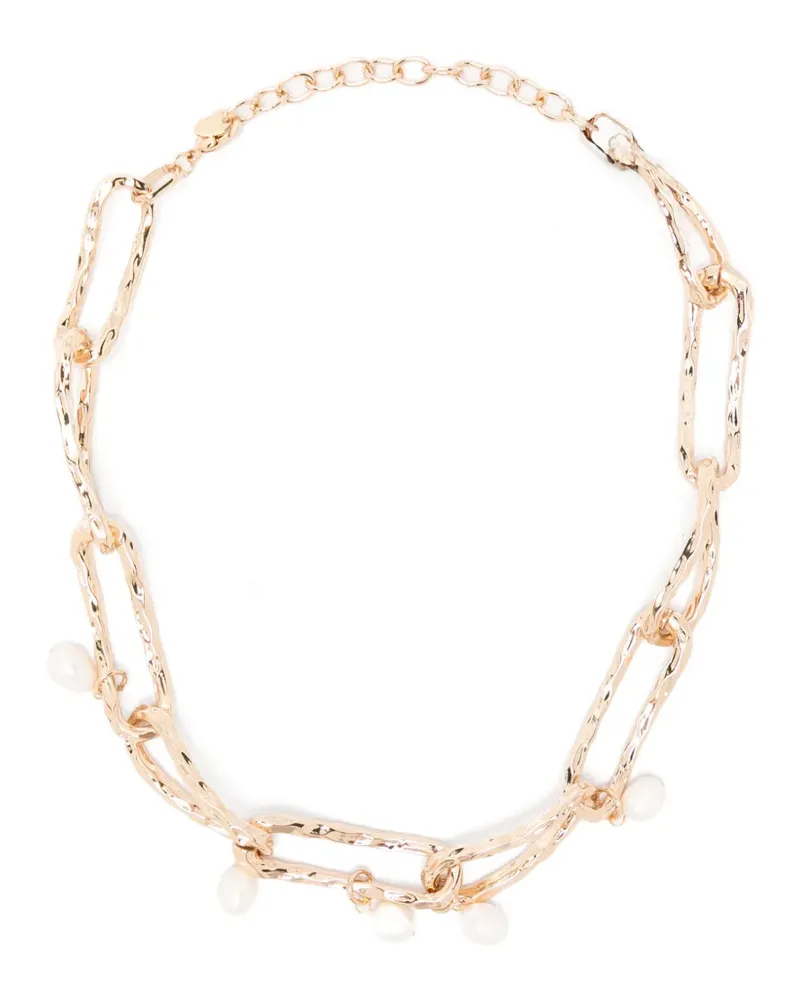 Twin-Set Halskette mit Perlen - Gold Gold