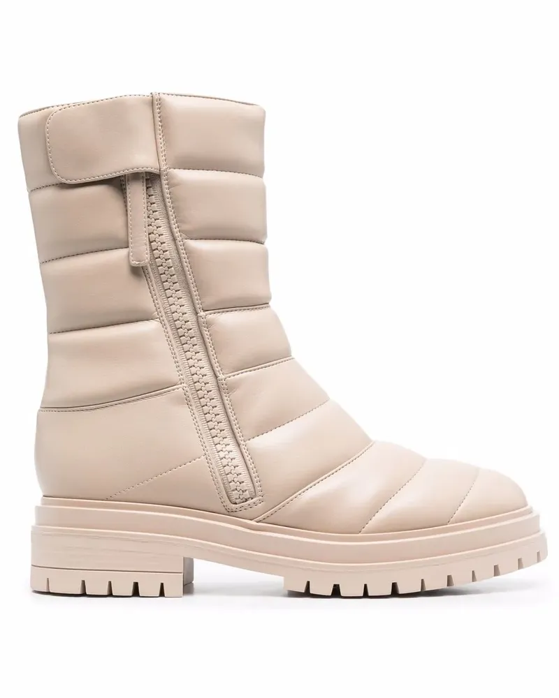 Gianvito Rossi Gefütterte Eiko Stiefeletten - Nude Nude