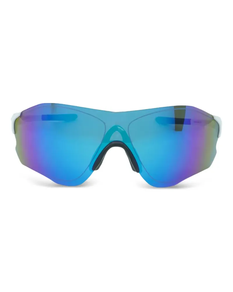 Oakley Evzero Path geometric-frame sunglasses - Weiß Weiß
