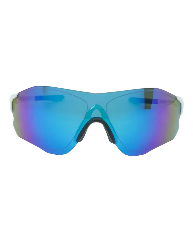 Oakley Evzero Path geometric-frame sunglasses - Weiß Weiß