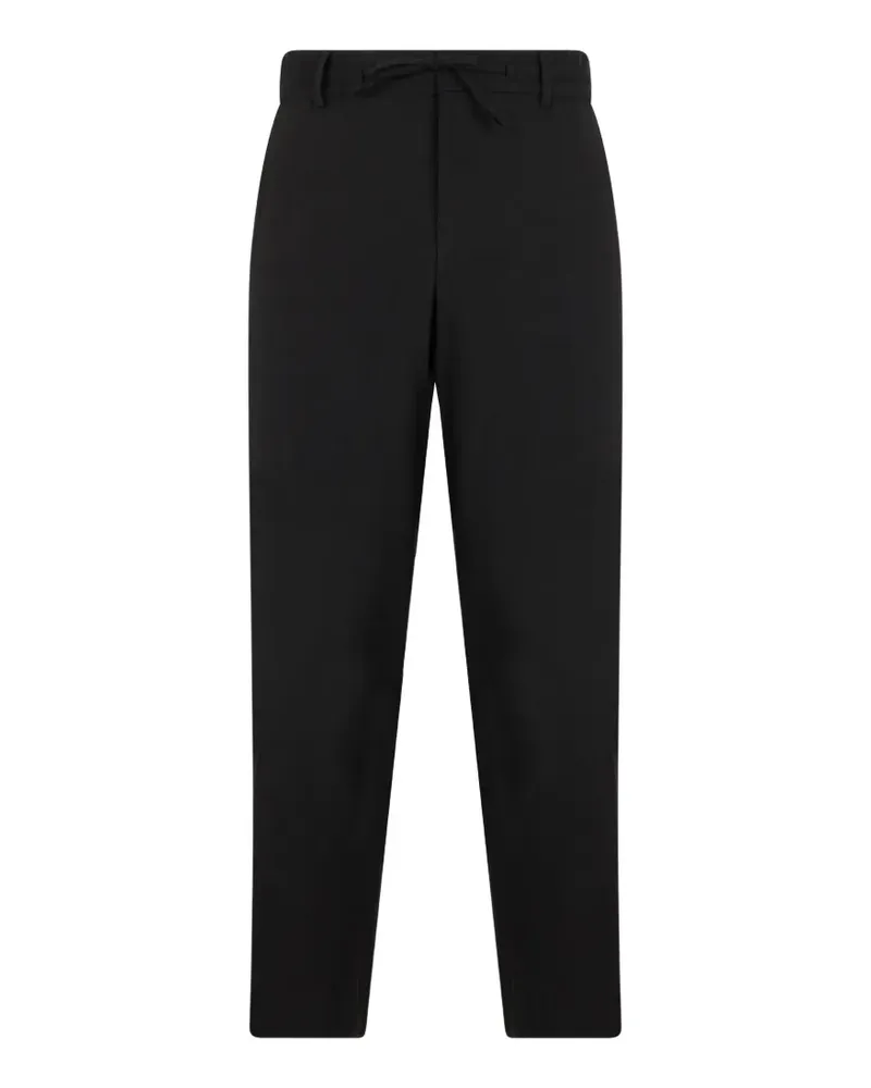 HUGO BOSS drawstring-waist trousers - Schwarz Schwarz