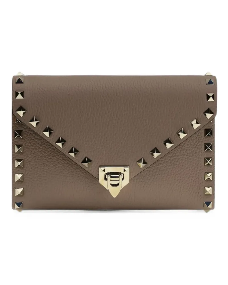Valentino Garavani Mini Rockstud Schultertasche - Grau Grau