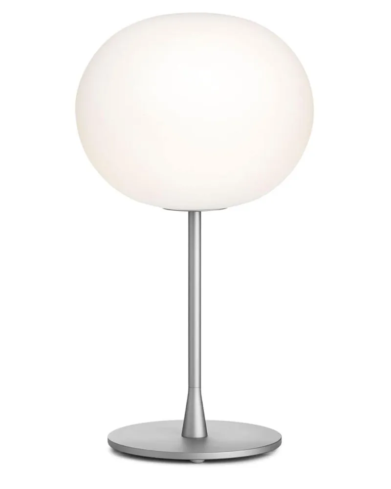 Flos Glo-Ball Table 1 Tischlampe Silber