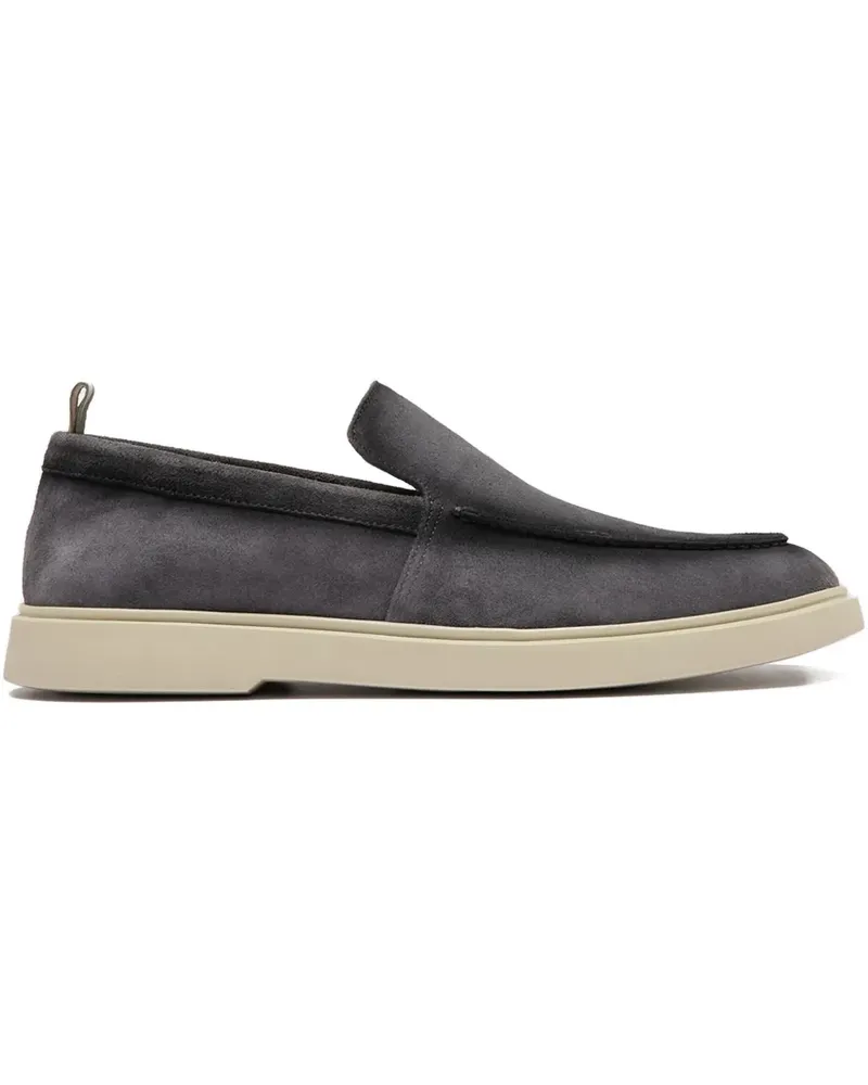 Officine Creative Italia Bones suede loafers - Grau Grau
