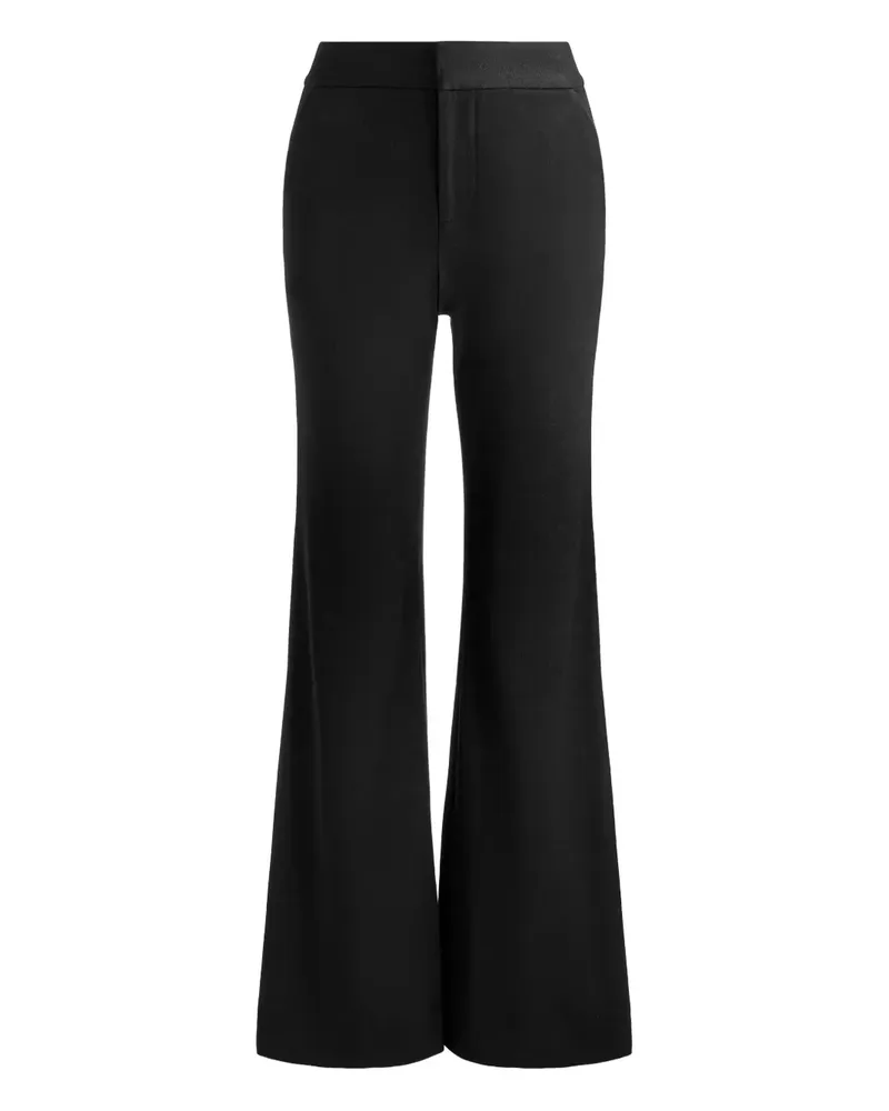 Alice + Olivia Nessi Palazzohose mit Seitenstreifen - Schwarz Schwarz