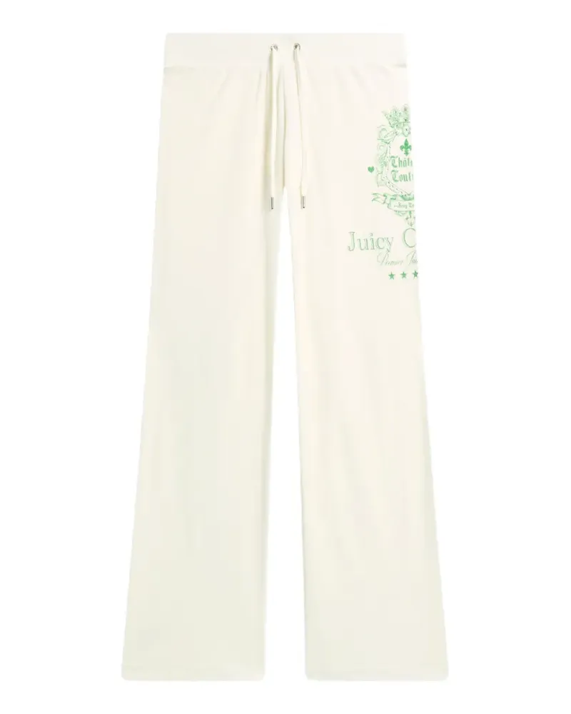 Juicy Couture Chateau terry-towelling track pants - Weiß Weiß