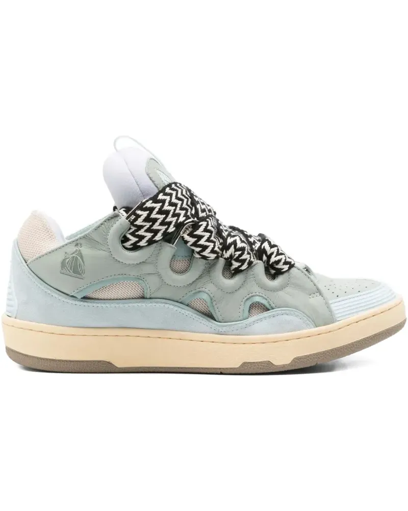 Lanvin Sneakers mit Schnürung - Blau Blau