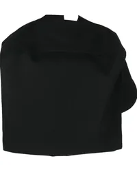 Comme des Garçons Cropped-Top mit Oversized-Gestell Schwarz