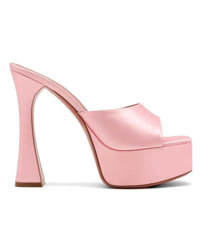 Amina Muaddi Dalida Sandalen mit Absatz 140mm - Rosa Rosa