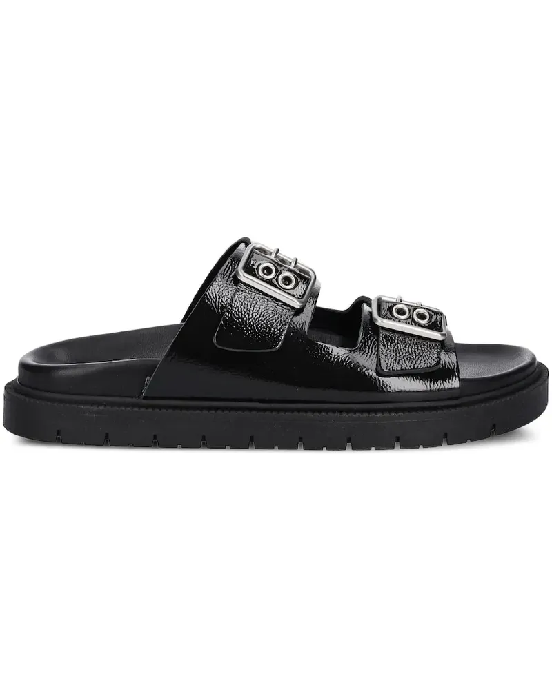 Copenhagen Sandalen mit Schnalle - Schwarz Schwarz