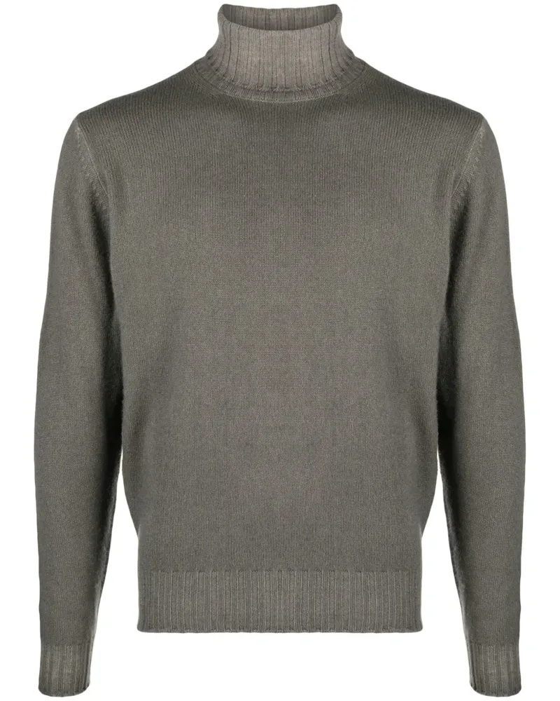 Dell'oglio Pullover mit Rollkragen - Grau Grau