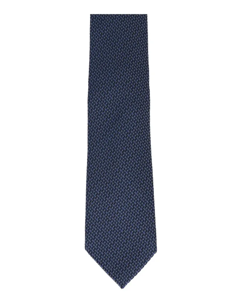 Tom Ford Krawatte aus Korbgeflecht - Blau Blau
