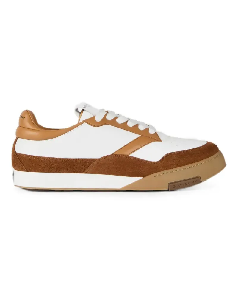 Givenchy panelled lace-up sneakers - Weiß Weiß