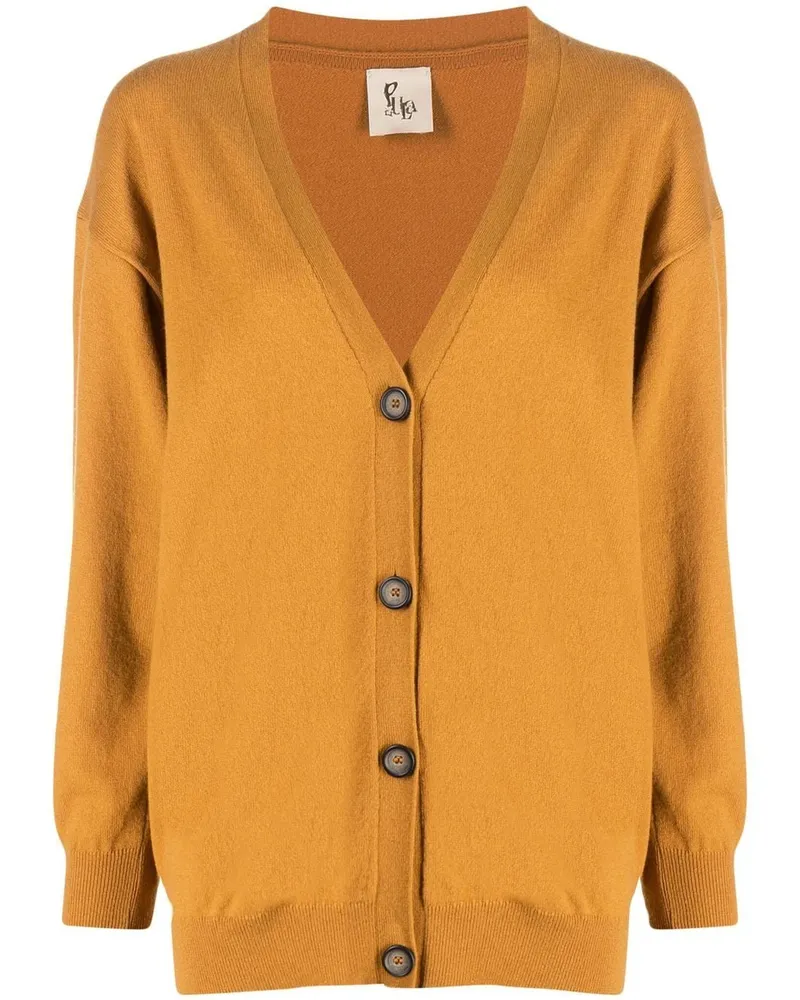 PAULA Cardigan aus Kaschmir - Orange Orange