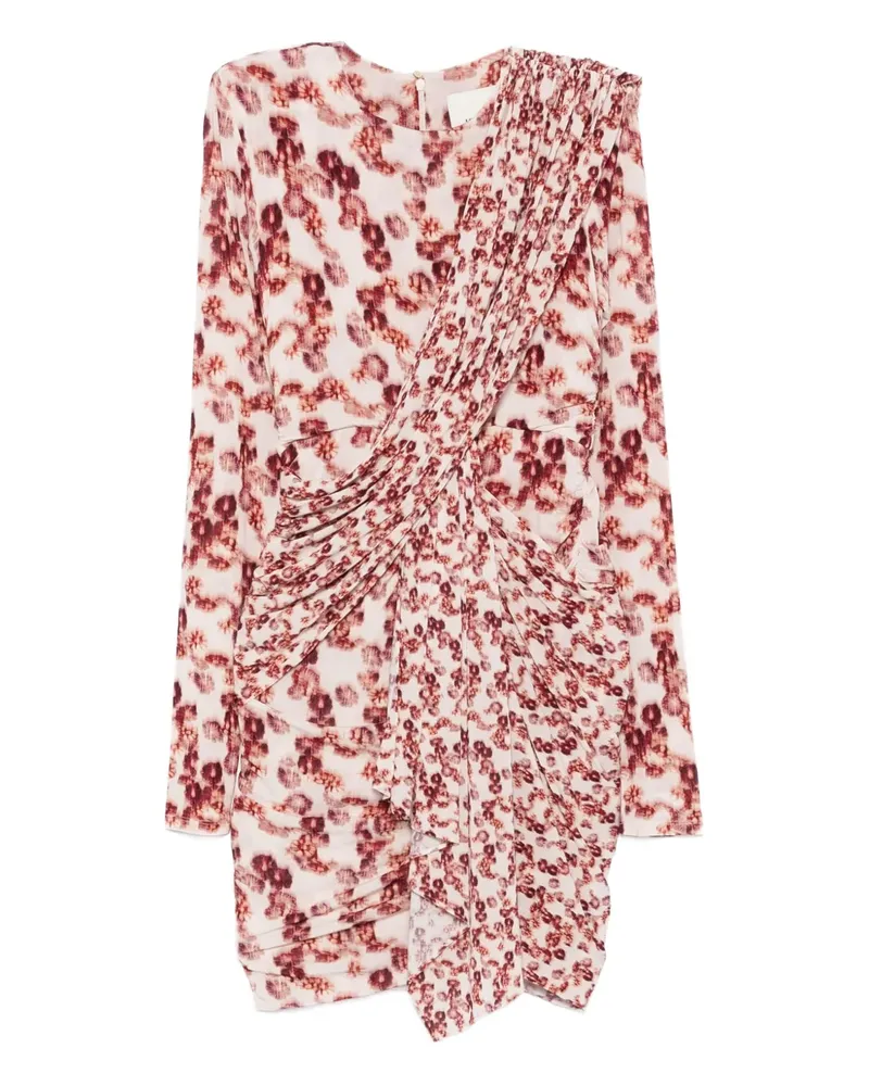 Isabel Marant Drapiertes Minikleid - Rosa Rosa