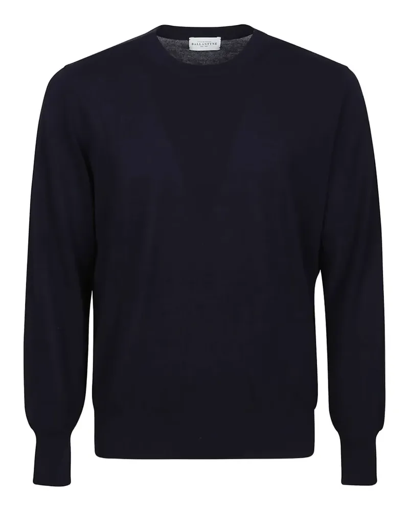 Ballantyne crew-neck cotton sweater - Blau Blau