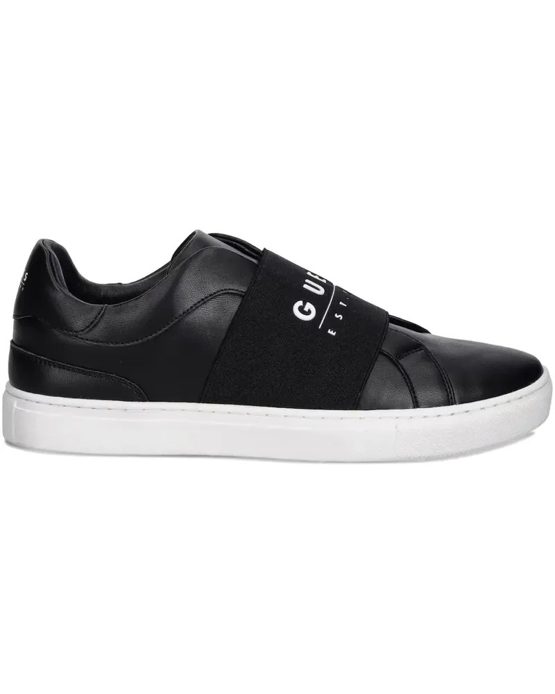 Guess Sneakers mit elastischem Riemen - Schwarz Schwarz