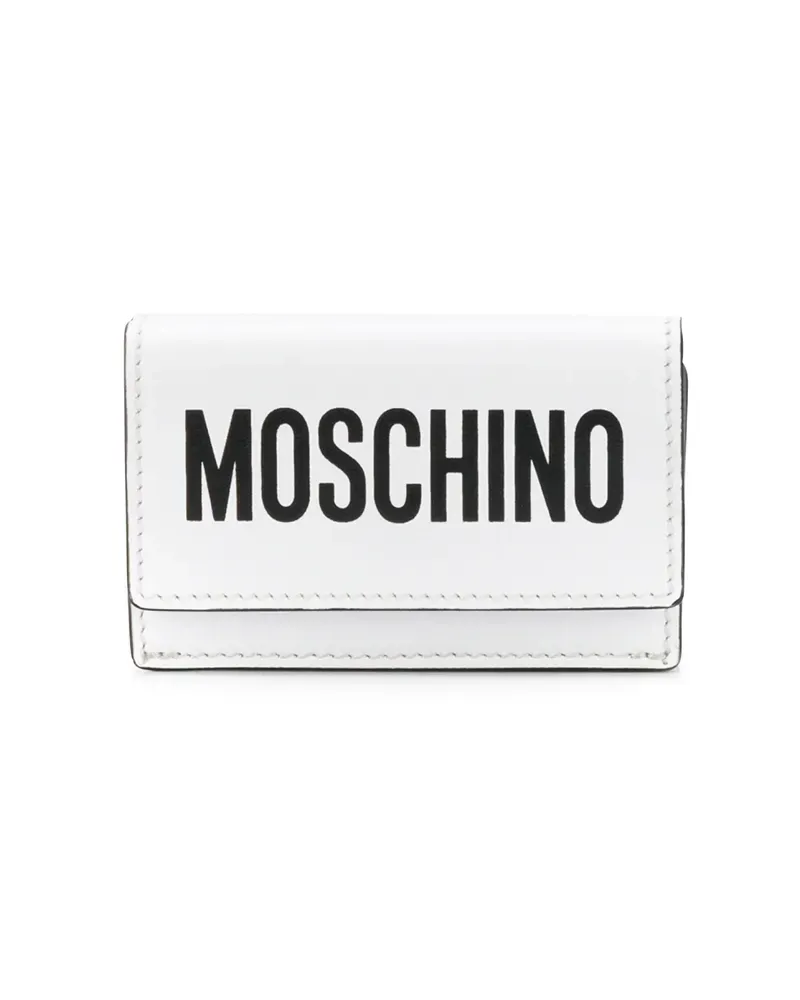 Moschino Mini Portemonnaie - Weiß Weiß