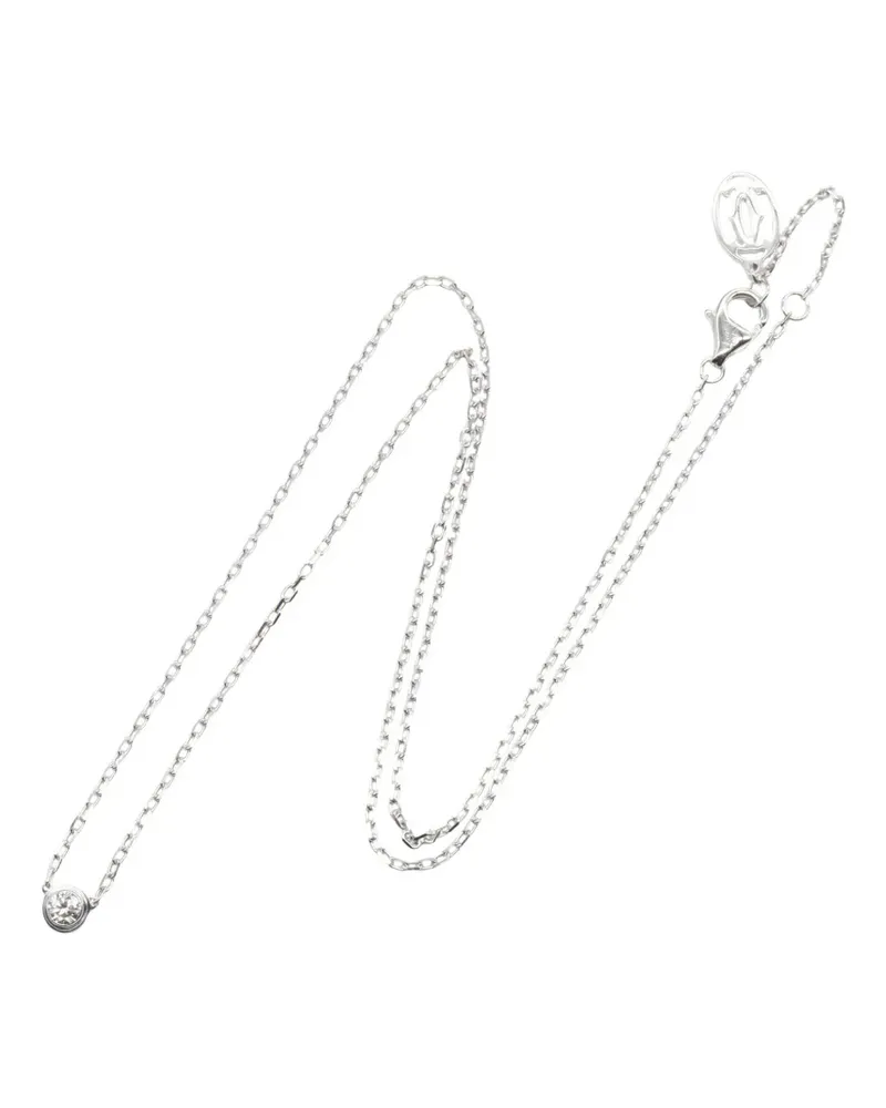 Cartier 2010s Damour SM diamond necklace - Silber Silber