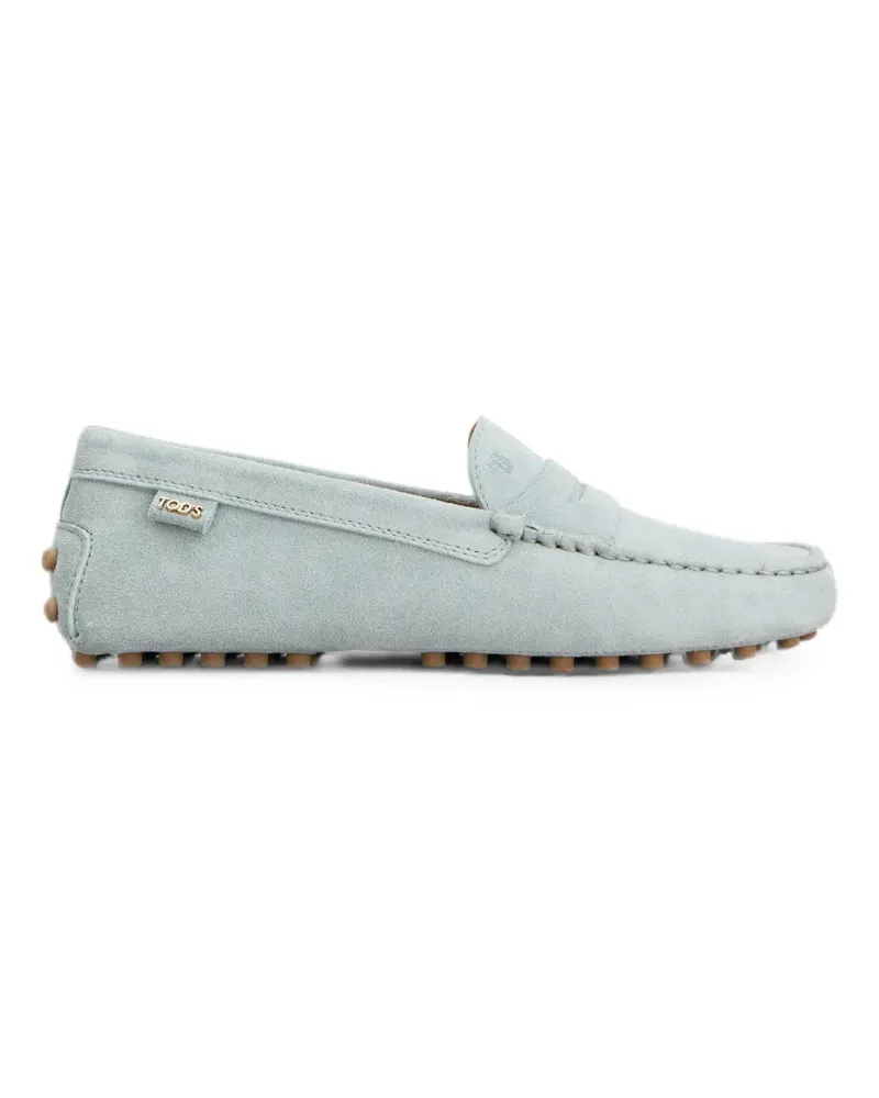 TOD'S Gommino loafers in suede - Blau Blau