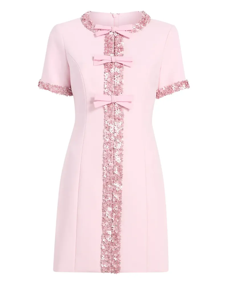 Cinq à Sept Verziertes Nelle Kleid - Rosa Rosa