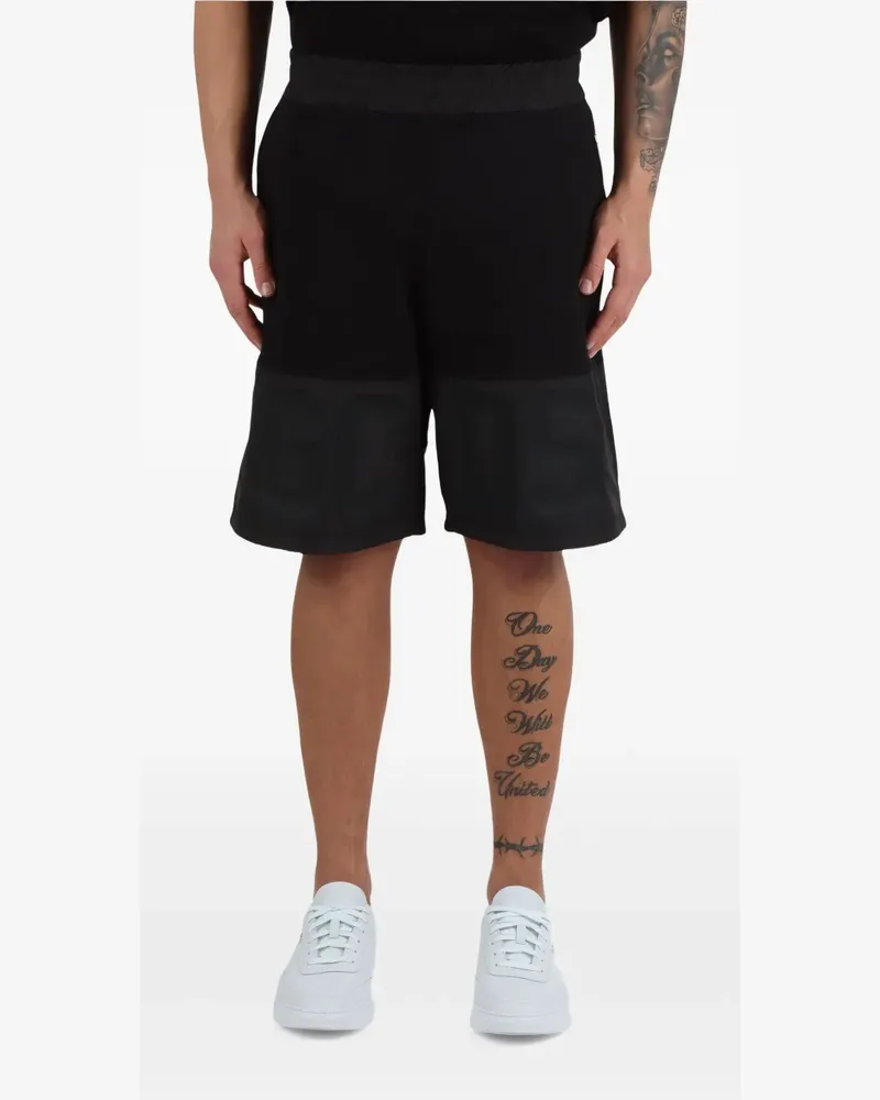 GCDS Klassische Joggingshorts - Schwarz Schwarz