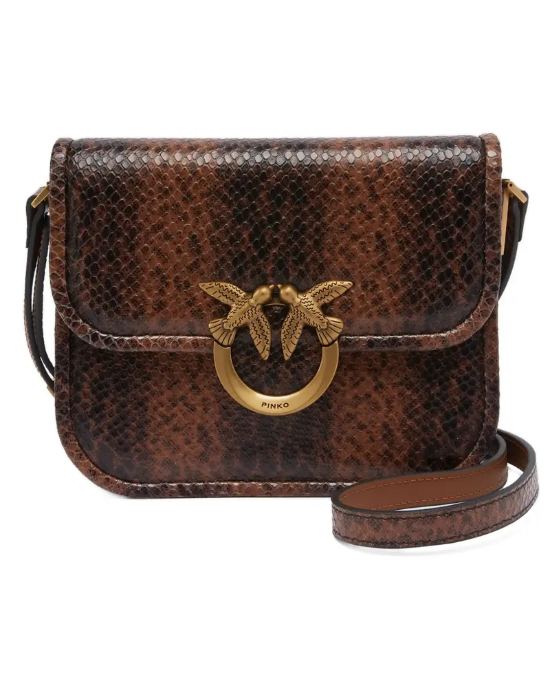 Pinko Love Mini-Tasche - Braun Braun