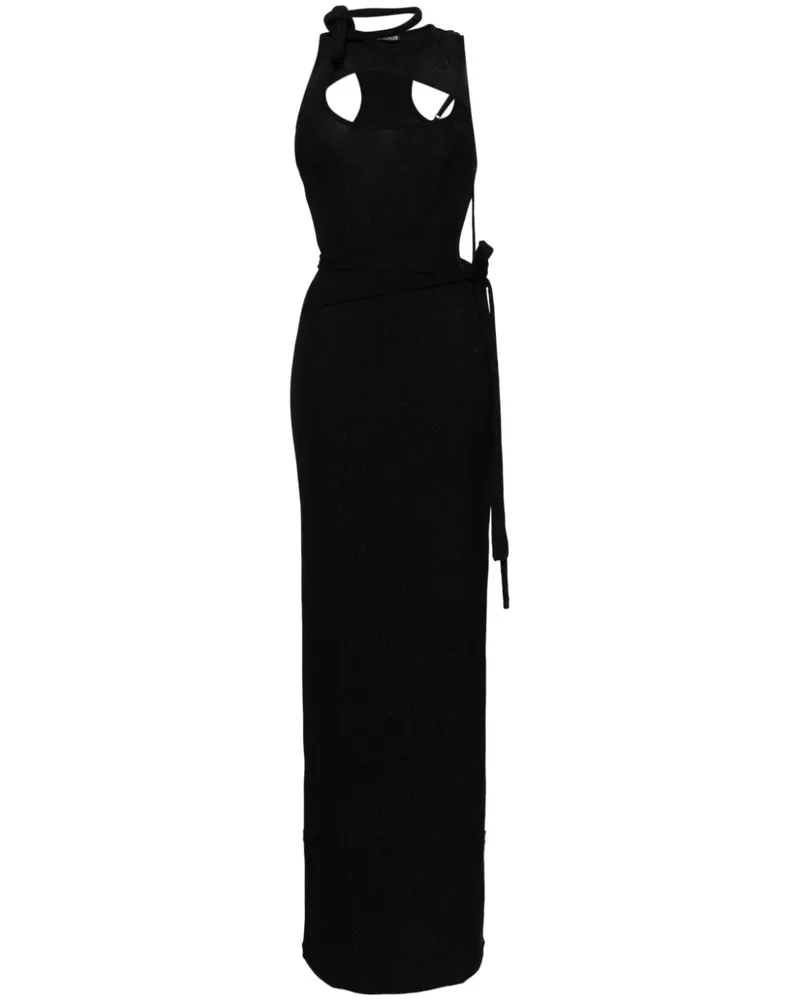 OTTOLINGER Kleid mit Schnürung - Schwarz Schwarz