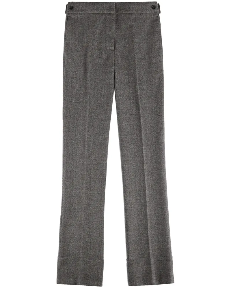 TOD'S Gerade Hose mit Bügelfalten - Grau Grau