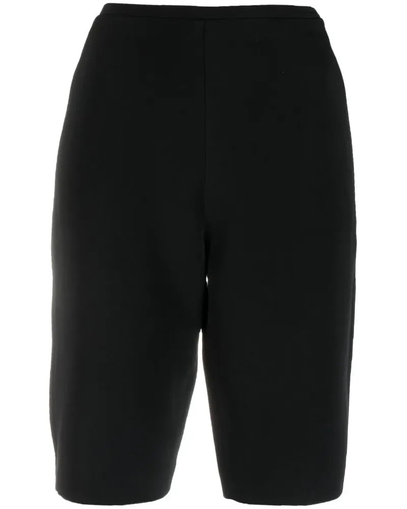 Valentino Garavani Schmale Shorts - Schwarz Schwarz