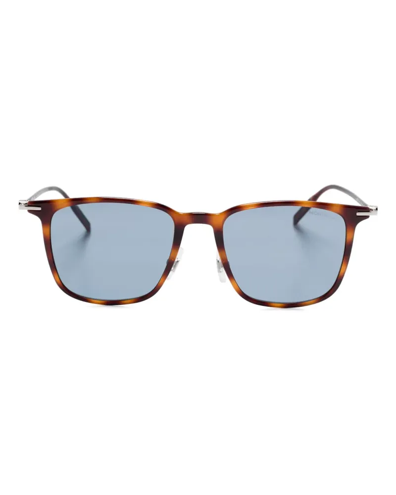 Montblanc Sonnenbrille in Schildpattoptik - Braun Braun