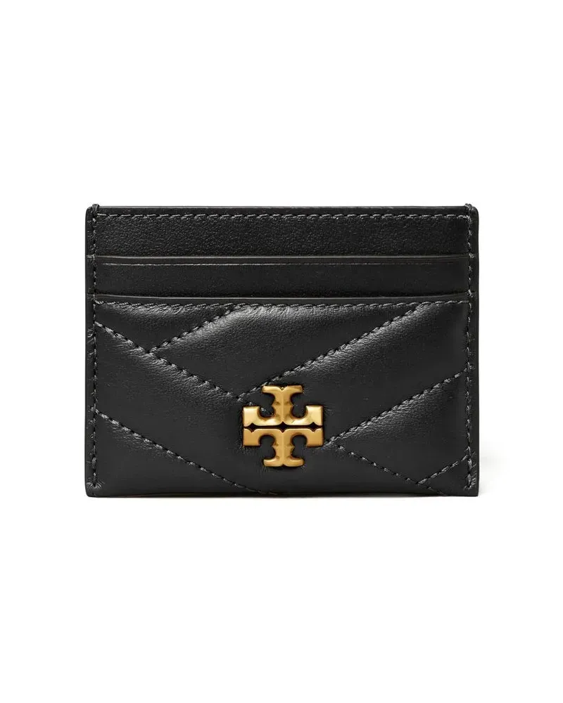 Tory Burch Kira Chevron Kartenetui - Schwarz Schwarz