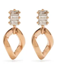 Dana Rebecca Designs 14kt Rotgoldohrringe mit Diamanten Gold