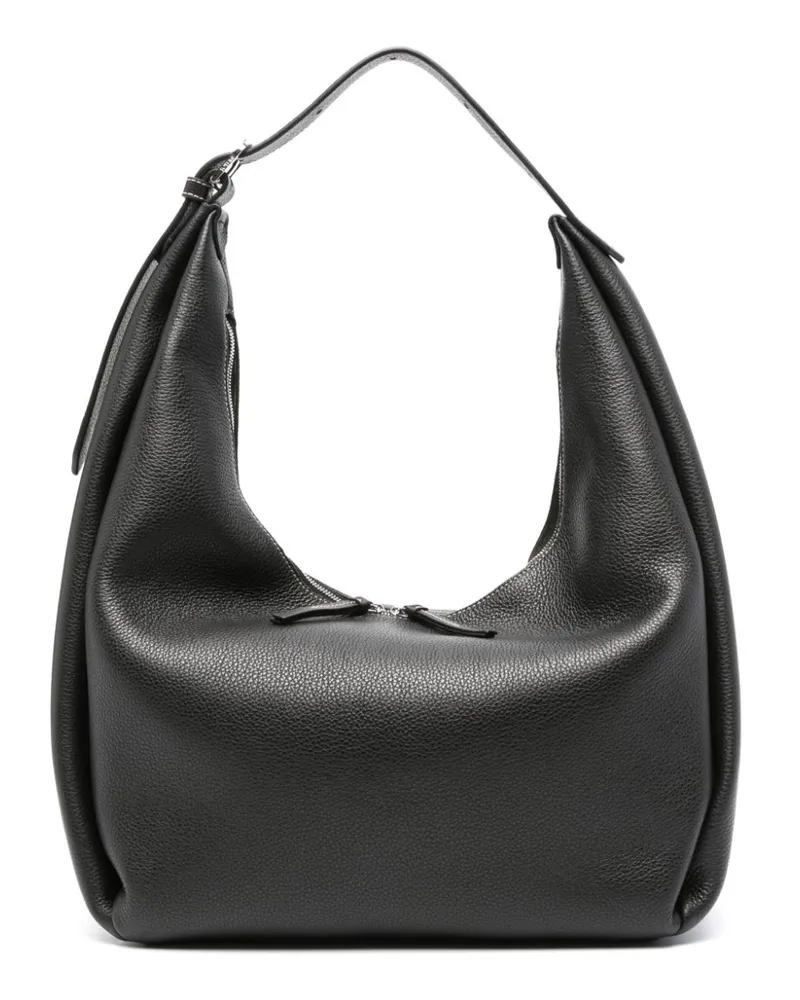 Totême Belt Hobo Schultertasche - Schwarz Schwarz
