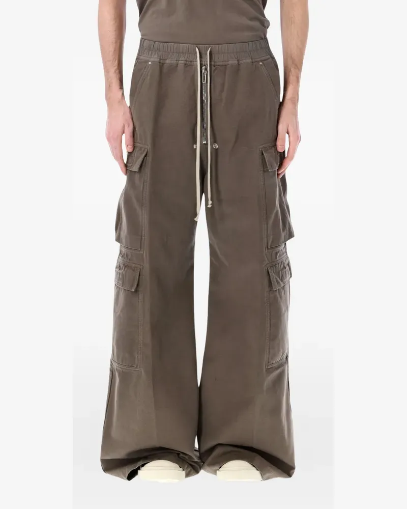 DRKSHDW by Rick Owens Jumbo Belas Double Cargohose - Braun Braun