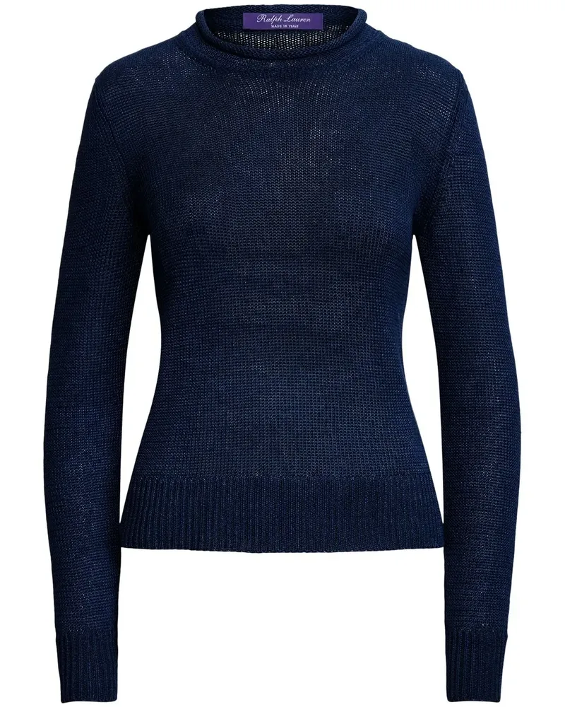 Ralph Lauren Pullover mit Stehkragen - Blau Blau