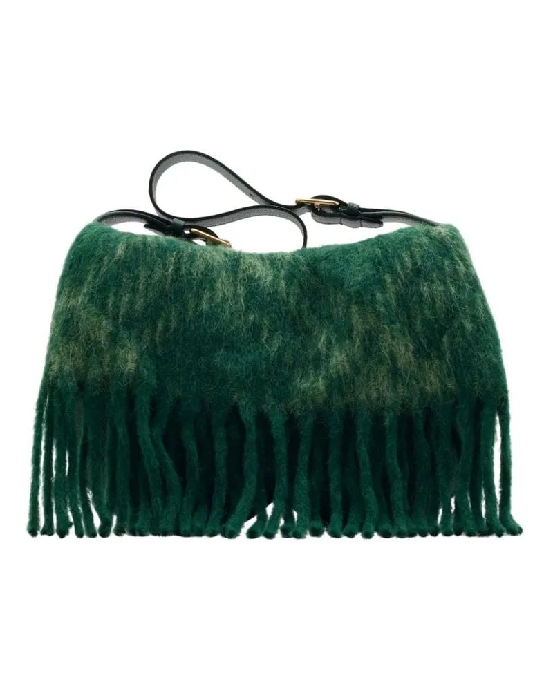 Burberry Extra große Schultertasche - Grün Grün