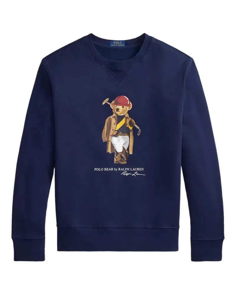 Ralph Lauren Sweatshirt mit Teddy-Print - Blau Blau