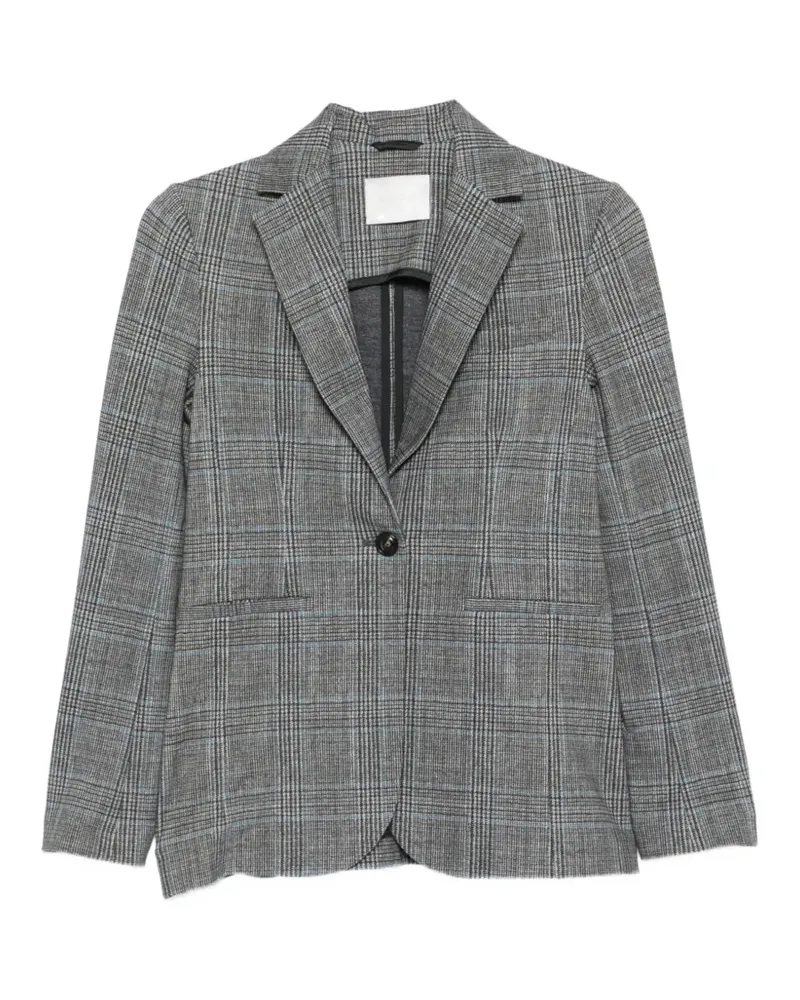 CIRCOLO 1901 Prince of Wales check blazer - Grau Grau