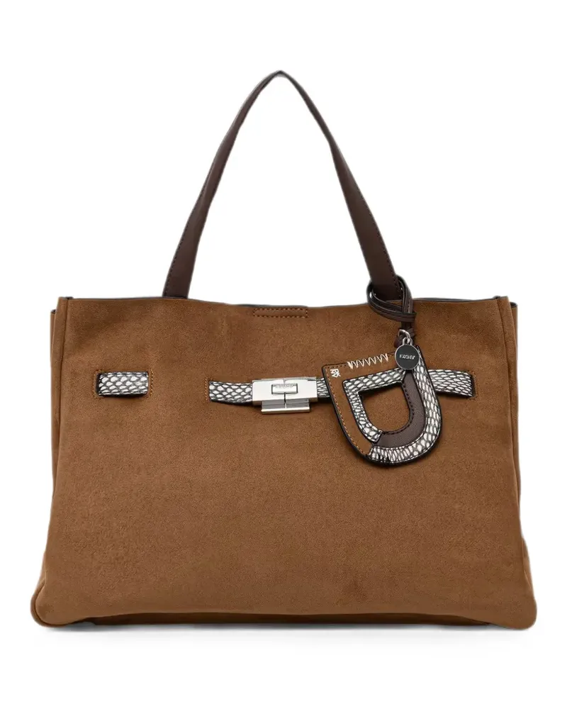 DKNY Bryar buckle-fastening tote bag - Braun Braun