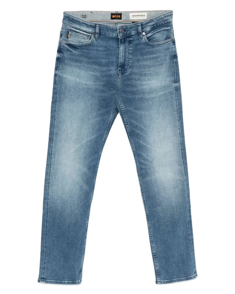 HUGO BOSS Ausgeblichene Jeans - Blau Blau