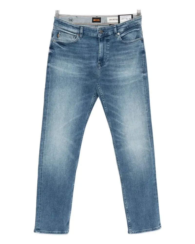 HUGO BOSS Ausgeblichene Jeans - Blau Blau