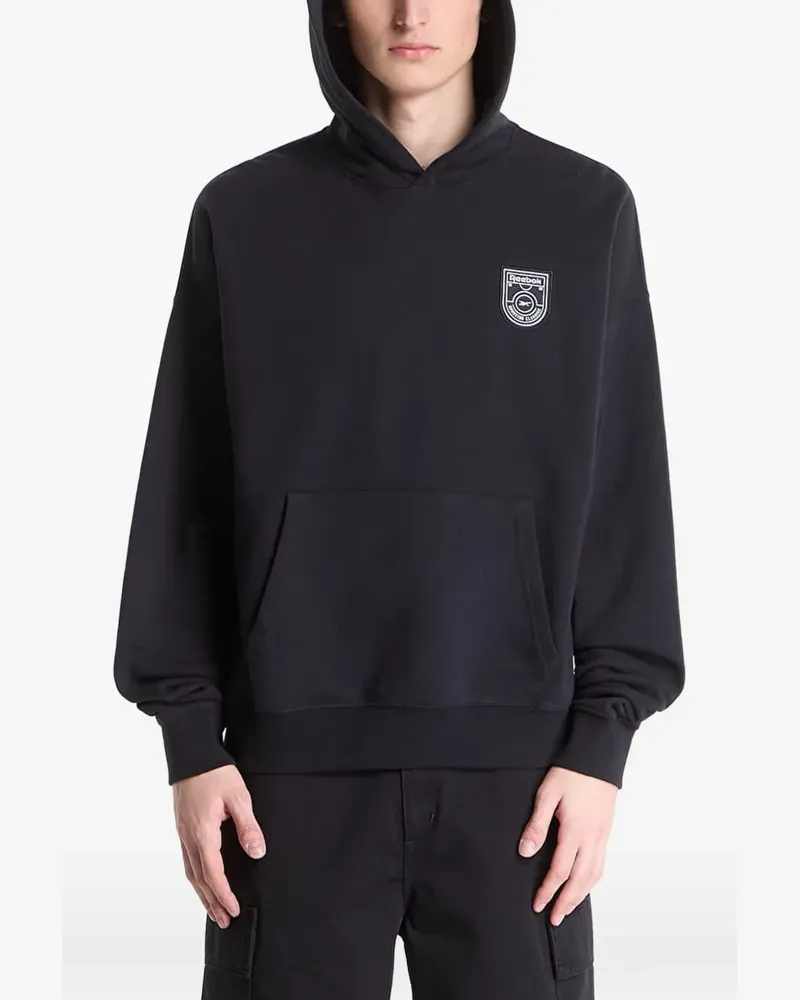 Reebok eighties 95 Hoodie mit Patch - Schwarz Schwarz